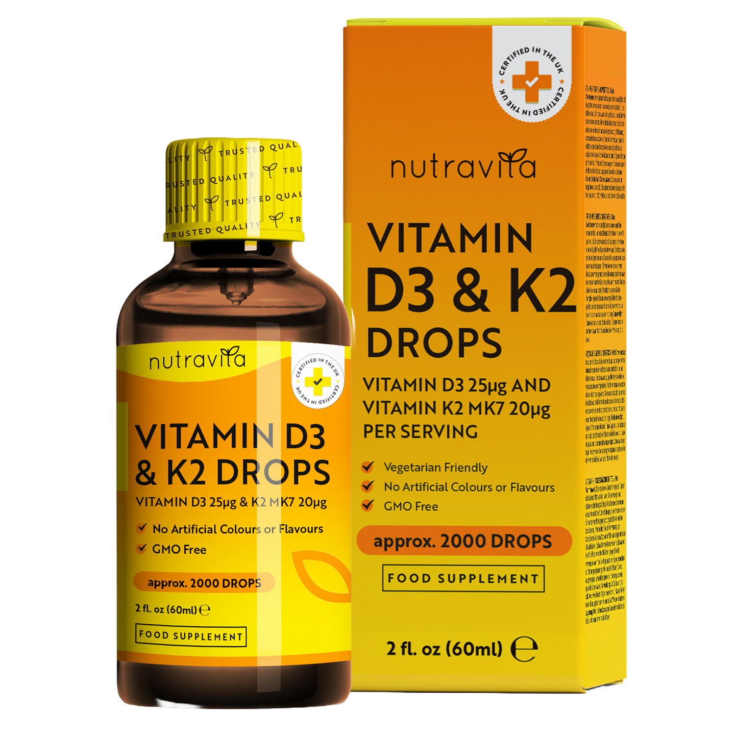 Vitamin D3 & K2 Drops
