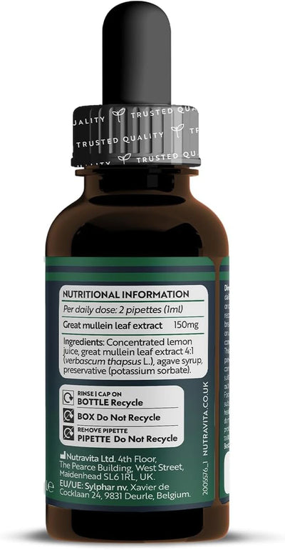 Nutravita Mullein Leaf Extract Drops