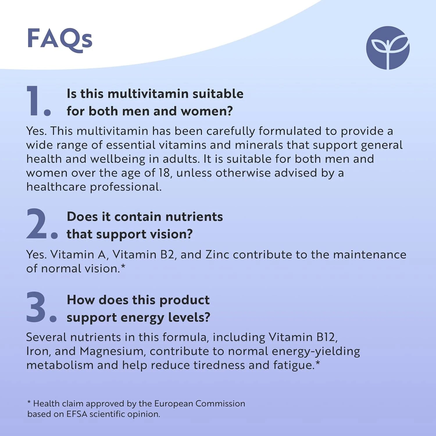 Multivitamin Tablets for Men & Women