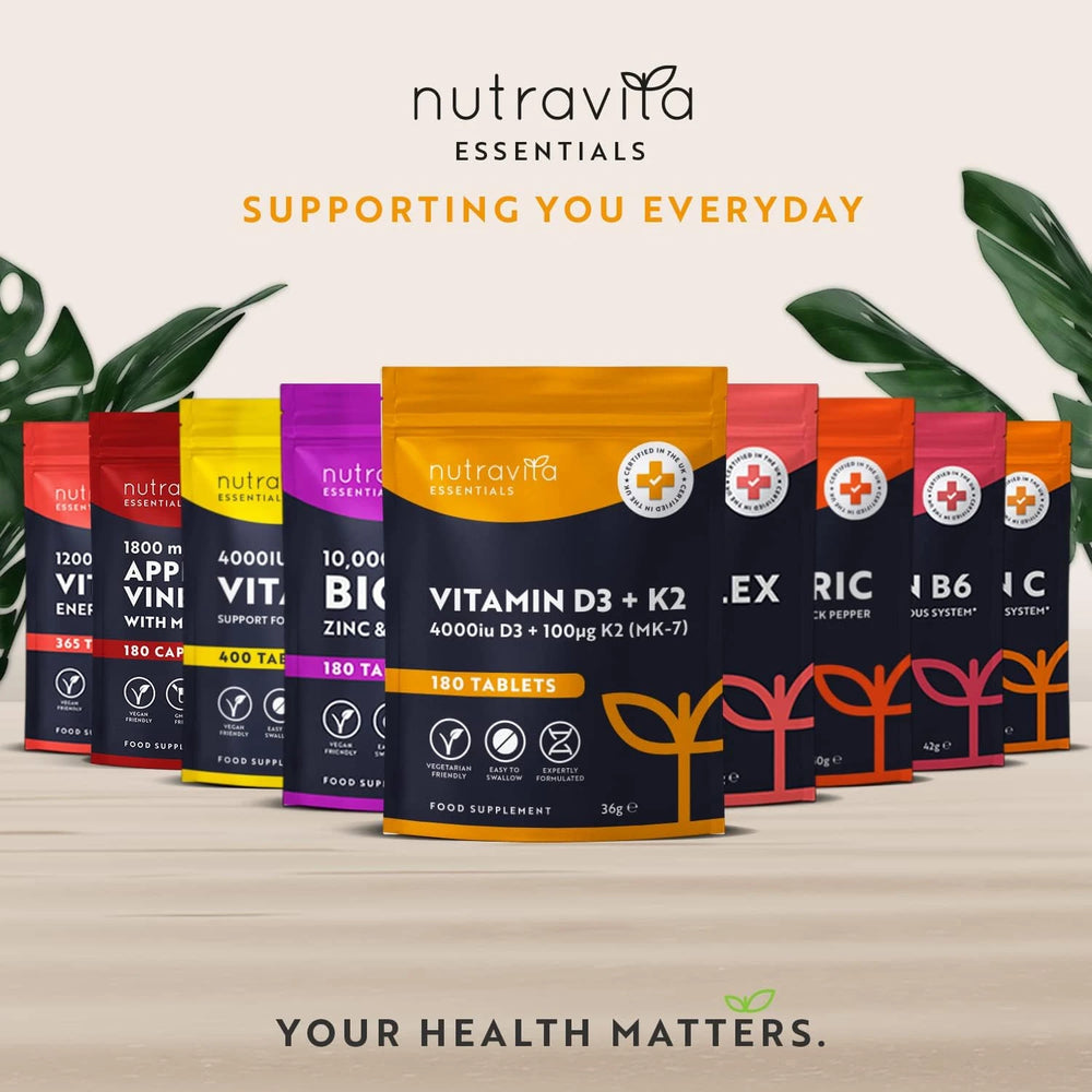 Vitamin D3 4000 iu & Vitamin K2 100μg (MK7)