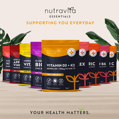 Vitamin D3 4000 iu & Vitamin K2 100μg (MK7)