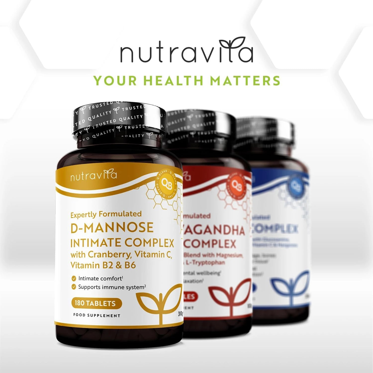 D Mannose with Cranberry, Vitamin C and Vitamin B