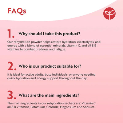 Hydravive® Rehydration Electrolytes Powder - Watermelon