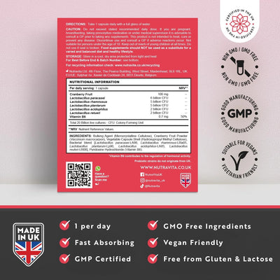 Probiotics for Women - 20 Billion CFU with 5 Live Strains