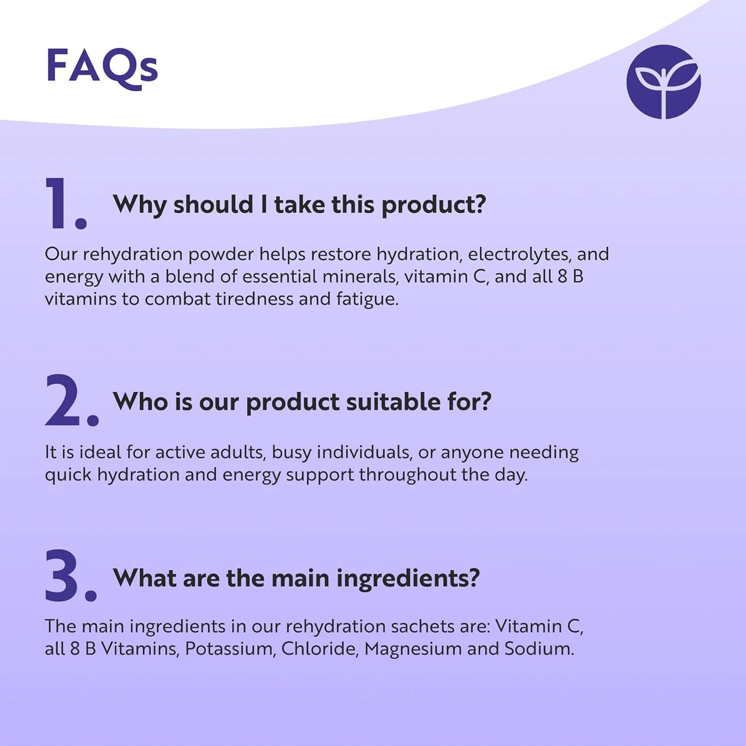 Hydravive® Rehydration Electrolytes Powder - Blackcurrent