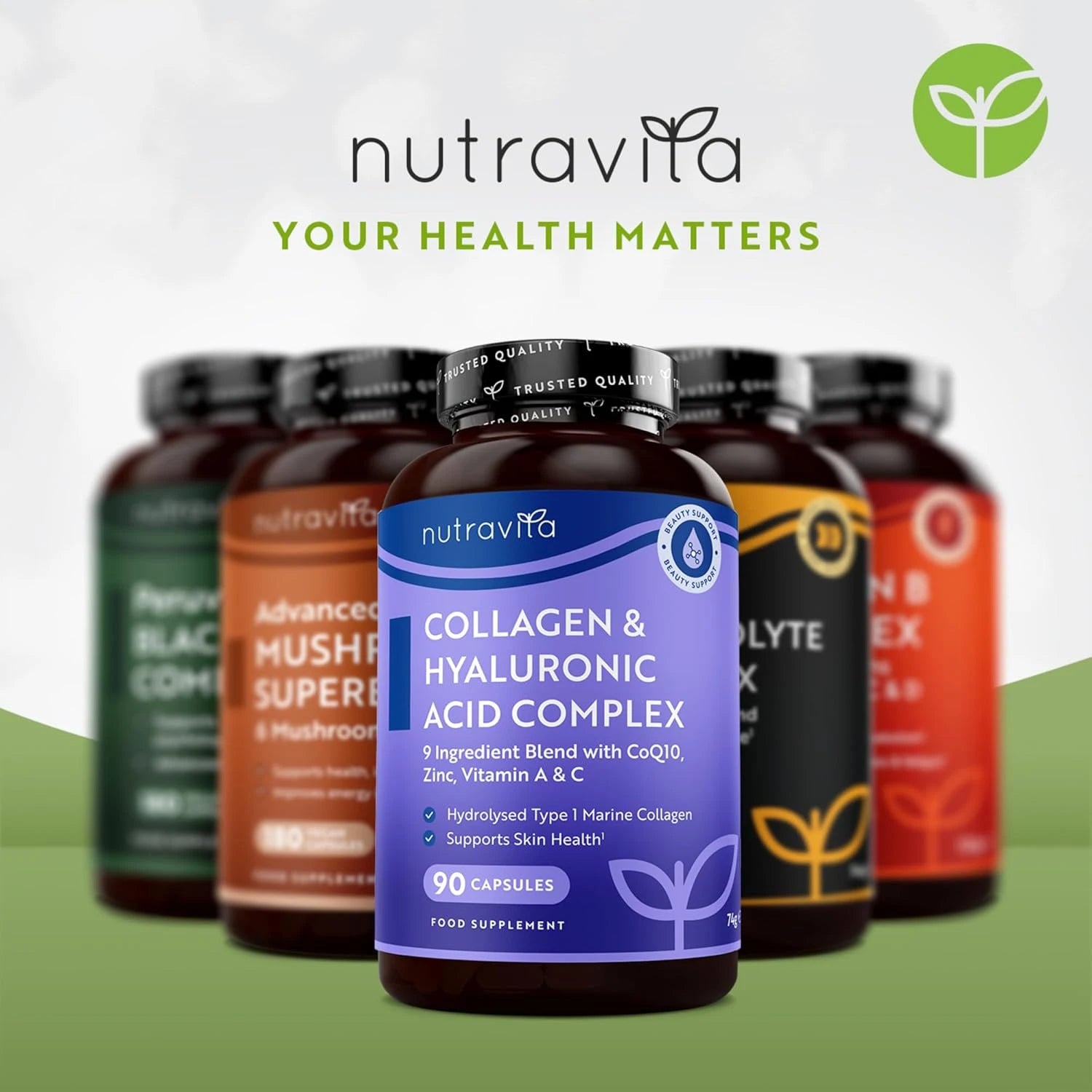 Collagen & Hyaluronic Acid Complex - 90 Capsules