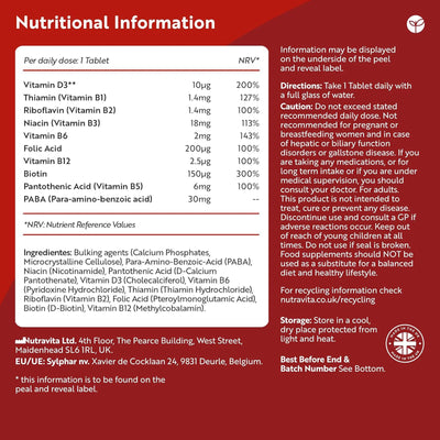 Vitamin B Complex with Vitamin D3