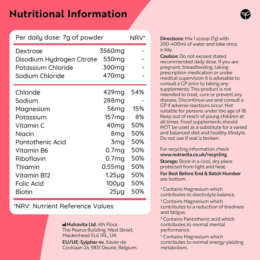 Hydravive® Rehydration Electrolytes Powder - Watermelon