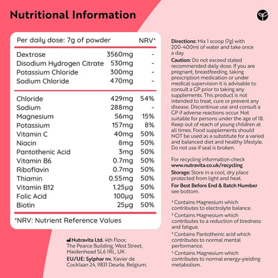 Hydravive® Rehydration Electrolytes Powder - Watermelon