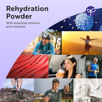 Hydravive® Rehydration Electrolytes Powder - Blackcurrent