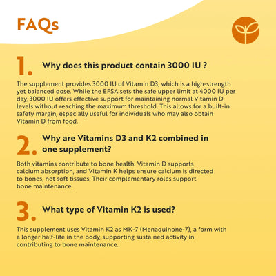 Vitamin D3 with Vitamin K2