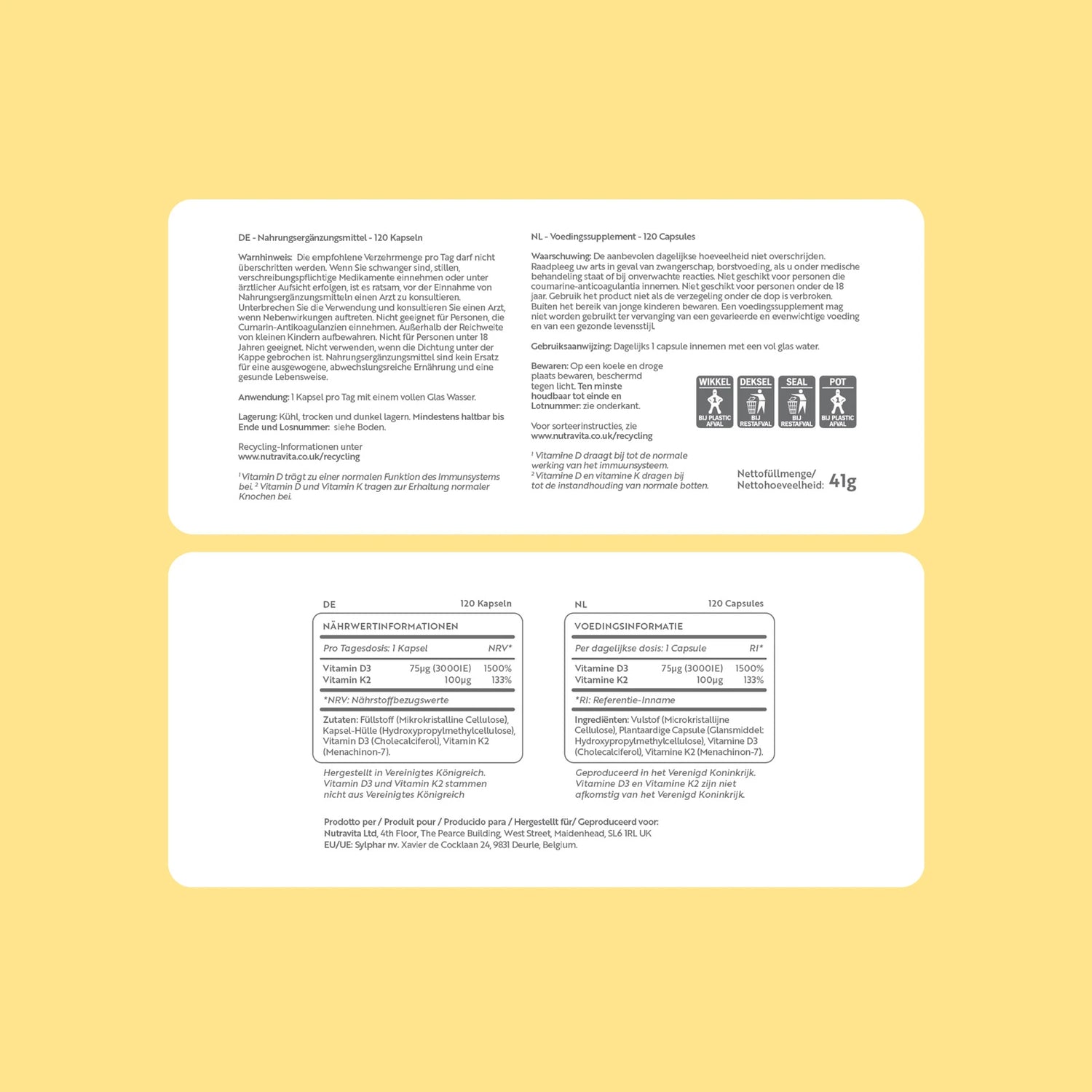 Vitamin D3 with Vitamin K2