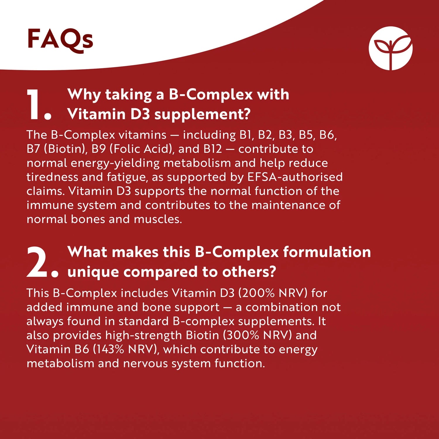 Vitamin B Complex with Vitamin D3