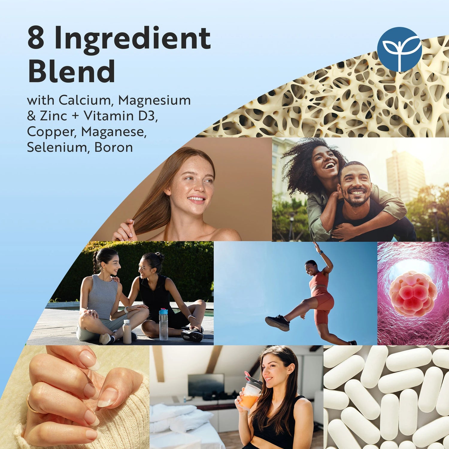 Calcium Magnesium Zinc & Vitamin D3