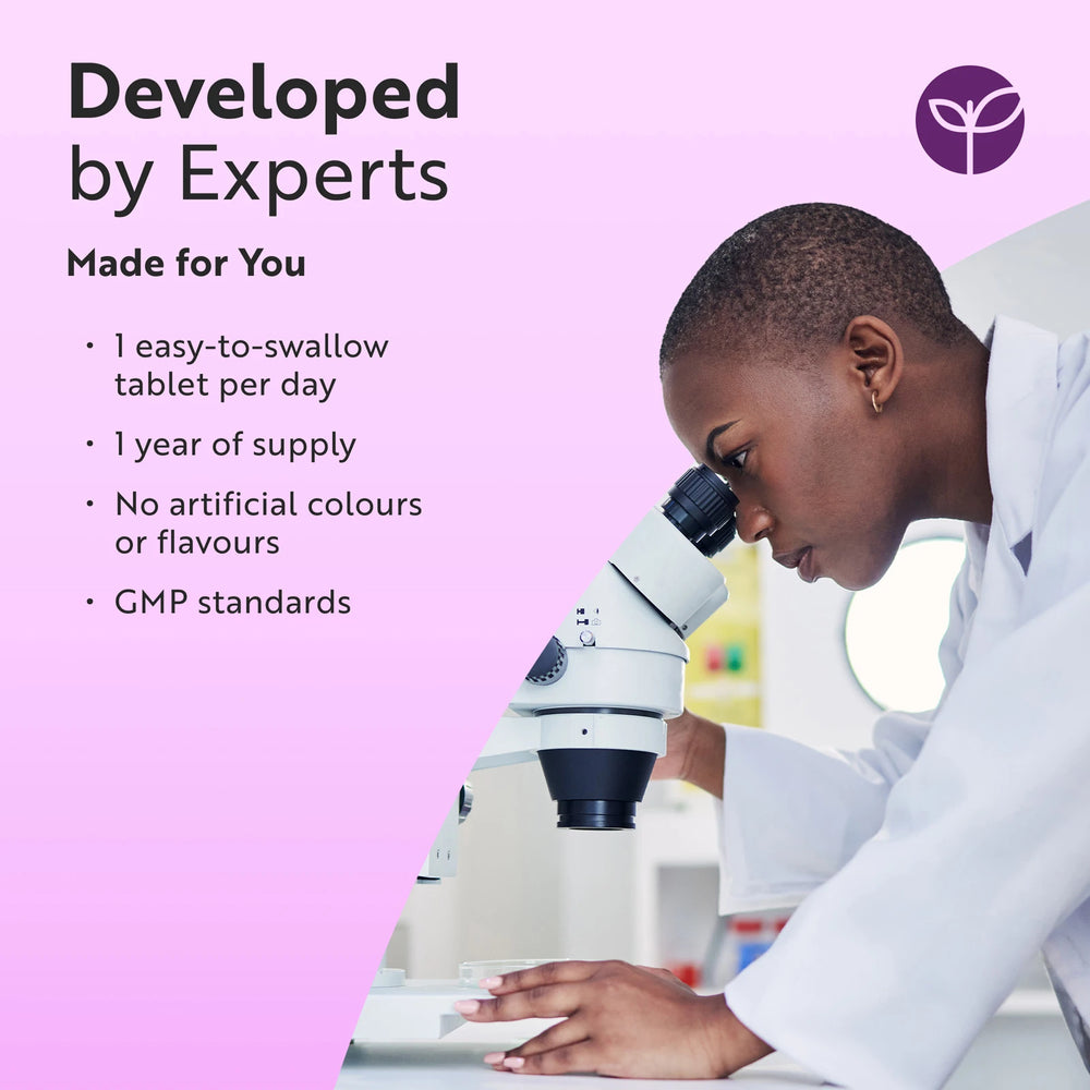 Biotin 12,000ug with Albion™ Zinc, Selenium & Copper 365 Vegan Tablets