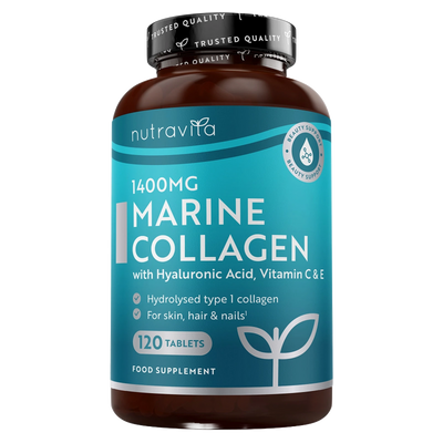 Hydrolysed Marine Collagen with Hyaluronic Acid 1400mg