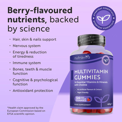 Multivitamin Gummies - 120 Vegan Gummies