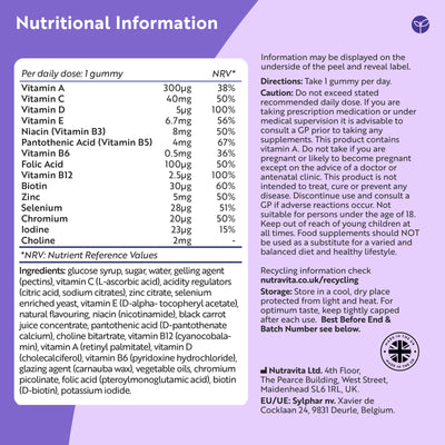 Multivitamin Gummies - 120 Vegan Gummies
