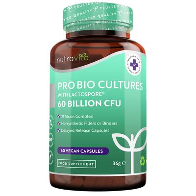 60 Billion CFU Bio Cultures Complex