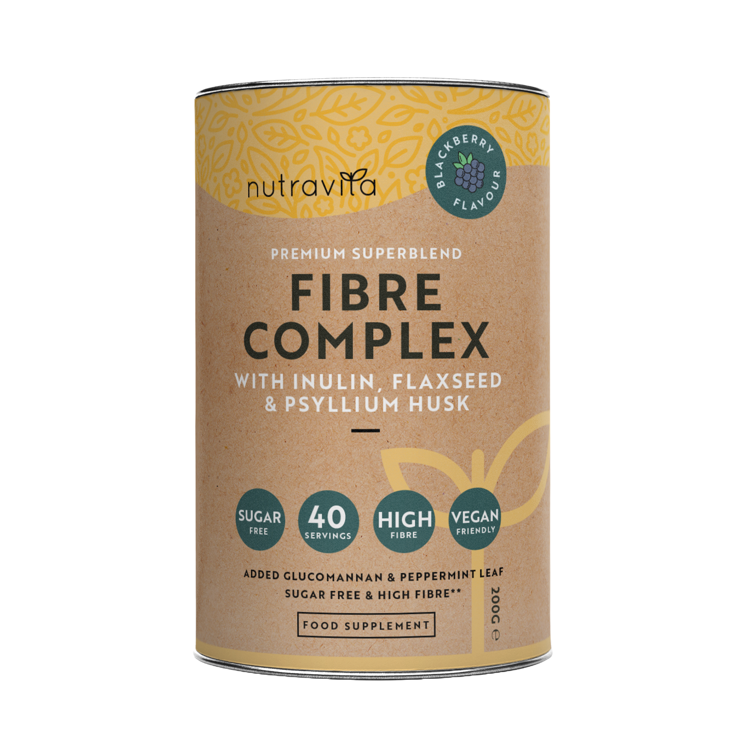 Fibre Complex Powder - BlackBerry Flavour