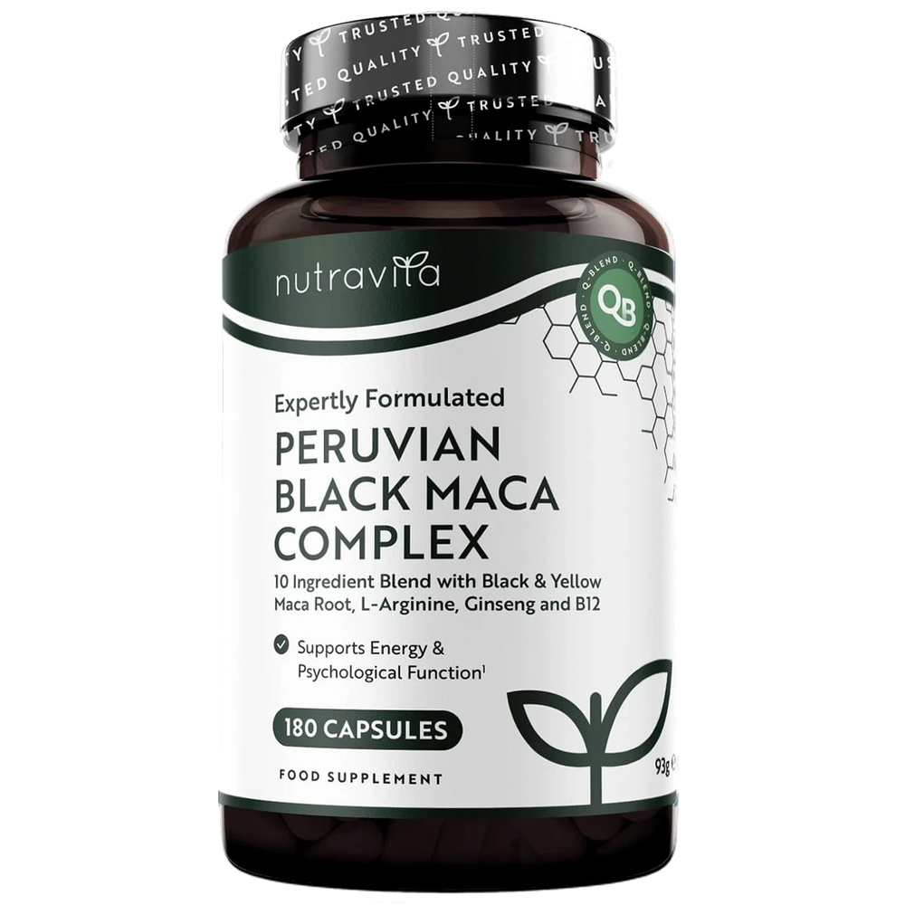 Black Maca Complex 6000mg - 180 Capsules