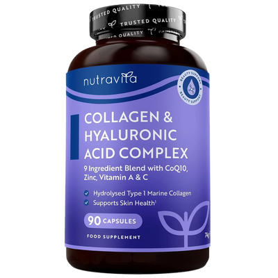 Collagen & Hyaluronic Acid Complex - 90 Capsules