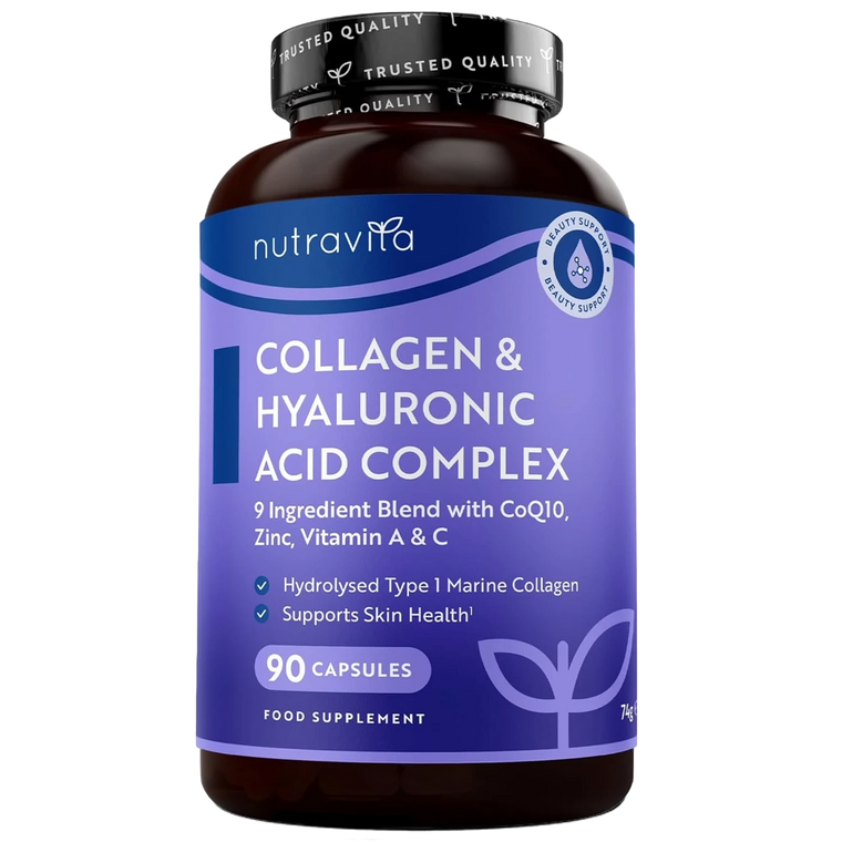 Collagen & Hyaluronic Acid Complex - 90 Capsules