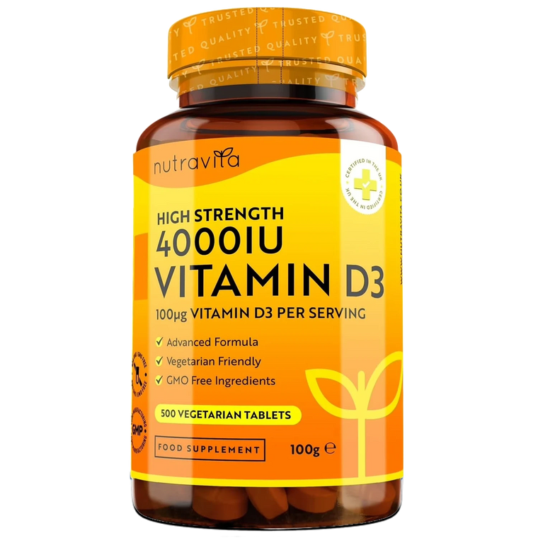 Vitamin D 4000 IU - Max Strength