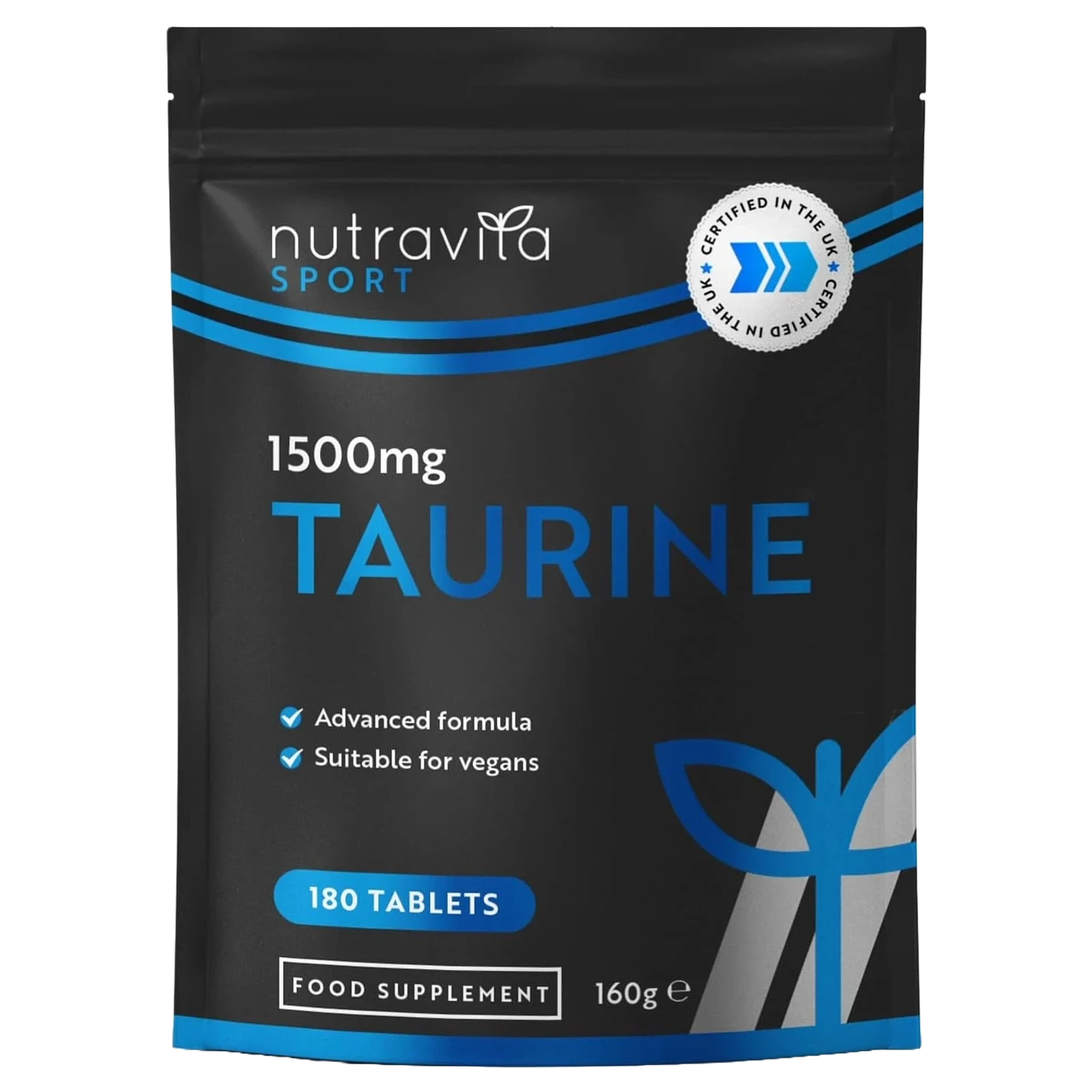 Taurine 1500mg - 180 Tablets