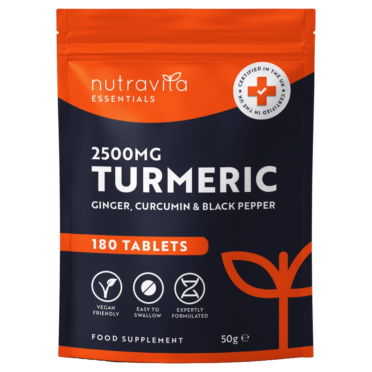 Turmeric 2500mg Essentials 180 Tablets