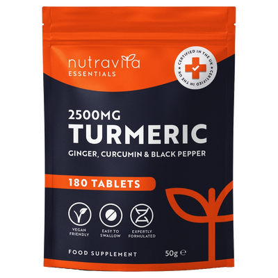 Turmeric 2500mg Essentials 180 Tablets