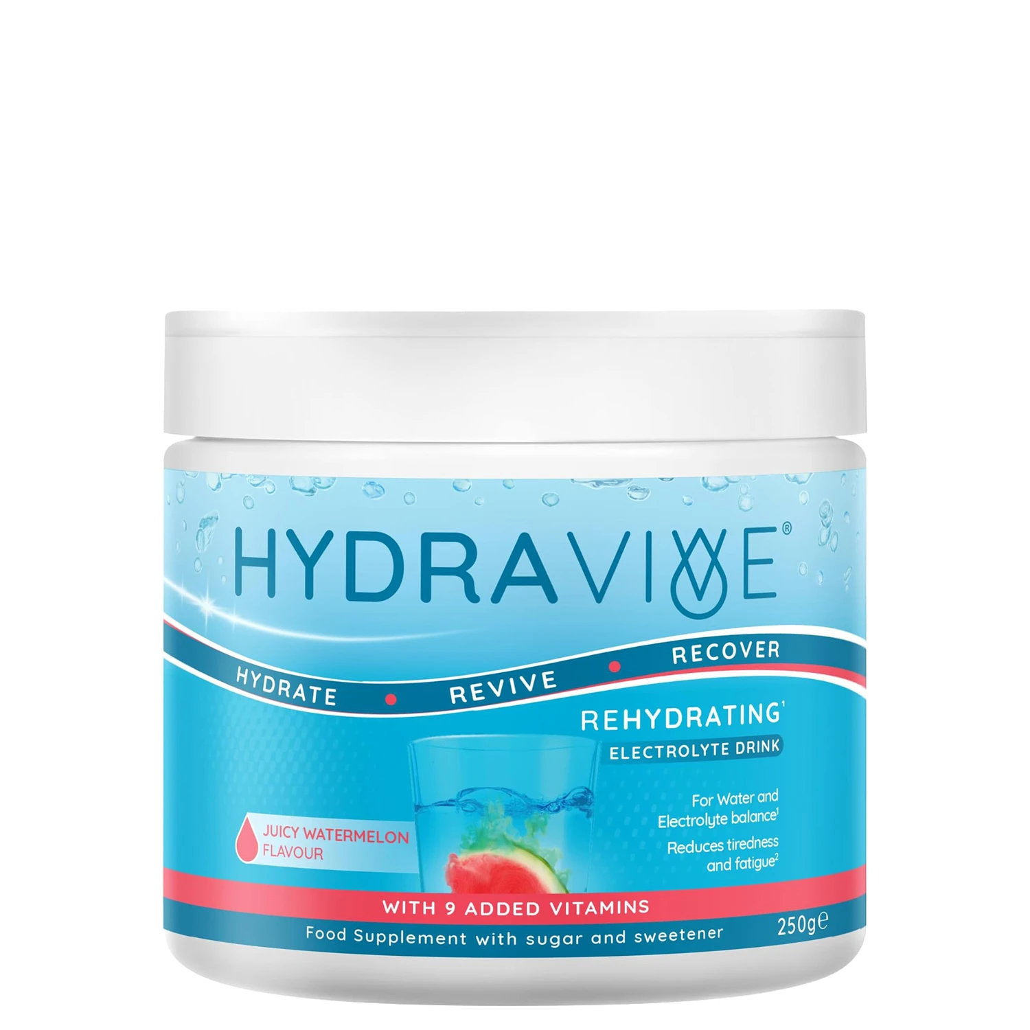 Hydravive® Rehydration Electrolytes Powder - Watermelon