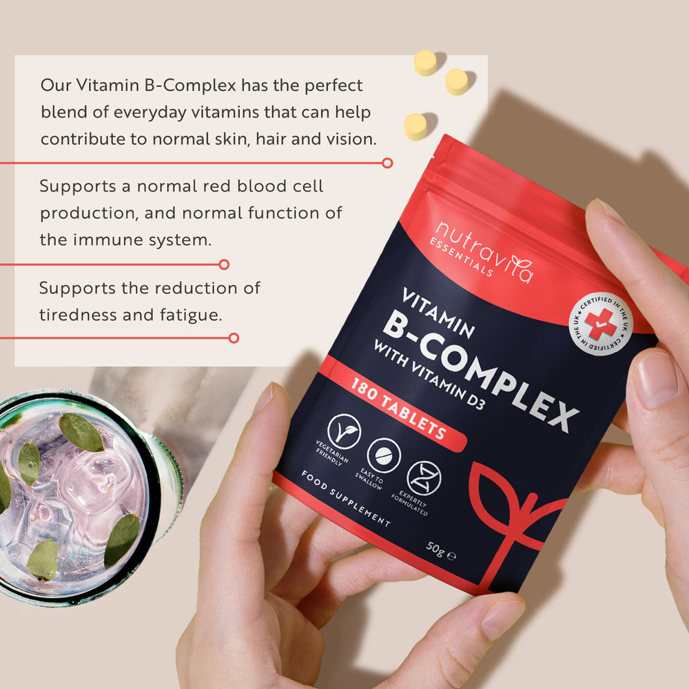 Vitamin B Complex with Vitamin D3