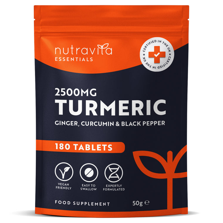 Turmeric 2500mg Essentials 180 Tablets
