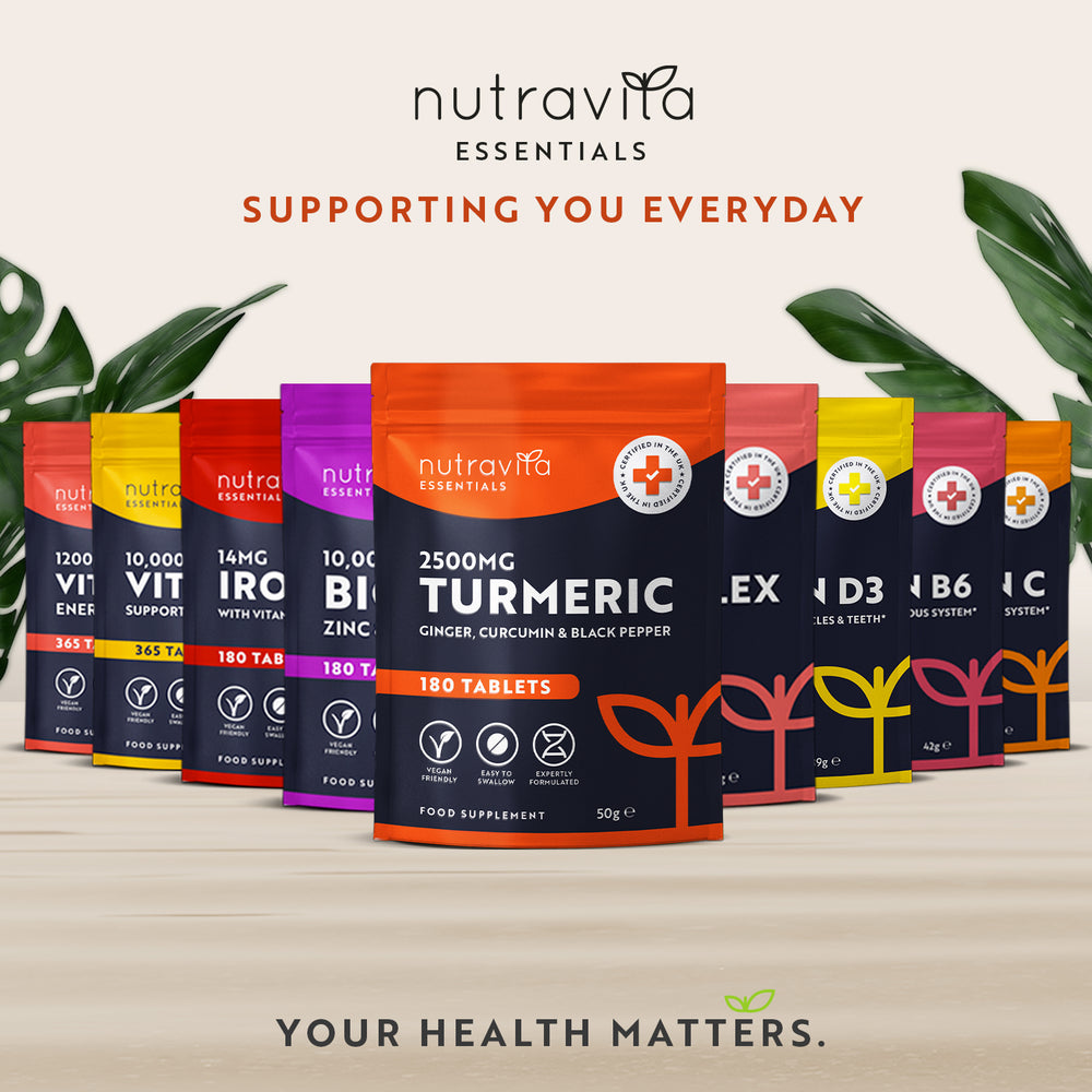 Turmeric 2500mg Essentials 180 Tablets
