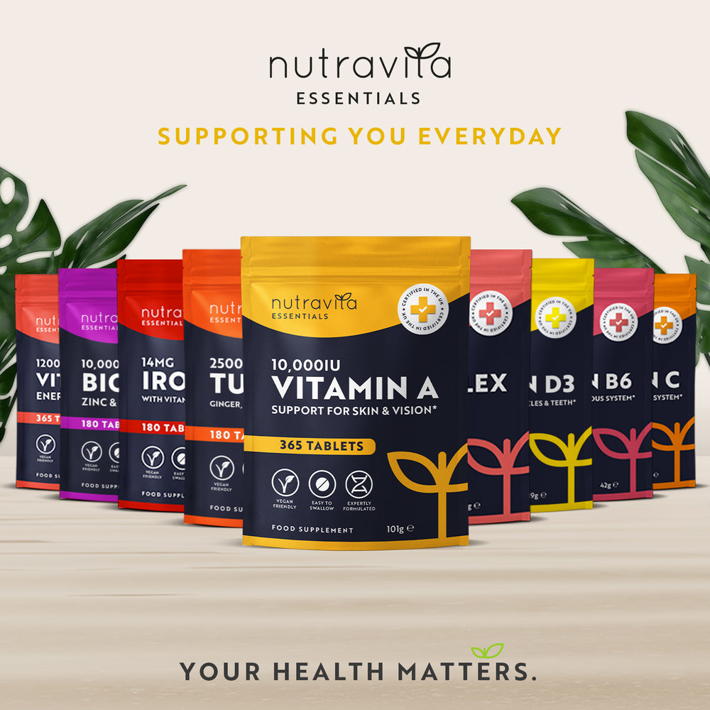 Vitamin A 10,000 IU Essentials 365 Tablets