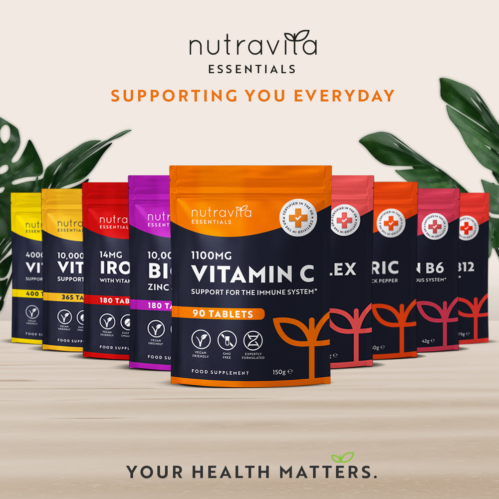 Vitamin C Tablets 1100mg Essentials 90 Tablets