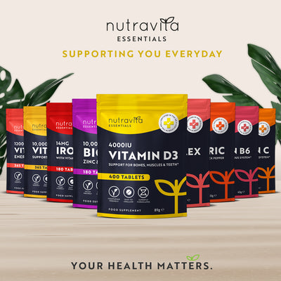 Vitamin D3 4000 IU Essentials 400 Tablets